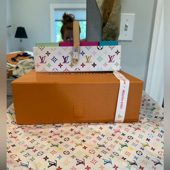 Louis Vuitton X Murakami 2025 Multicolor Monogram Robert Toolbox Organizer- NWT - Picture 2 of 6